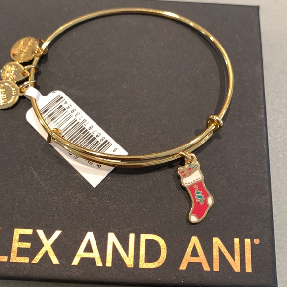 Alex and Ani Christmas stocking bracelet - Picture 7 of 7